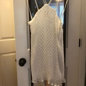 Swiss dot strappy dress